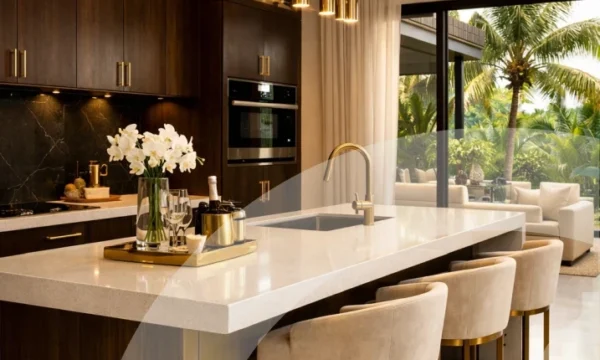 CUISINE OUVERTE SUR SALON : L’ART DE SUBLIMER VOS ESPACES DE VIE AU CAMEROUN